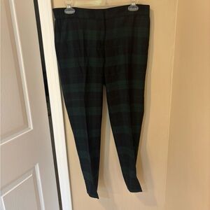 Talbots Green Plaid pants